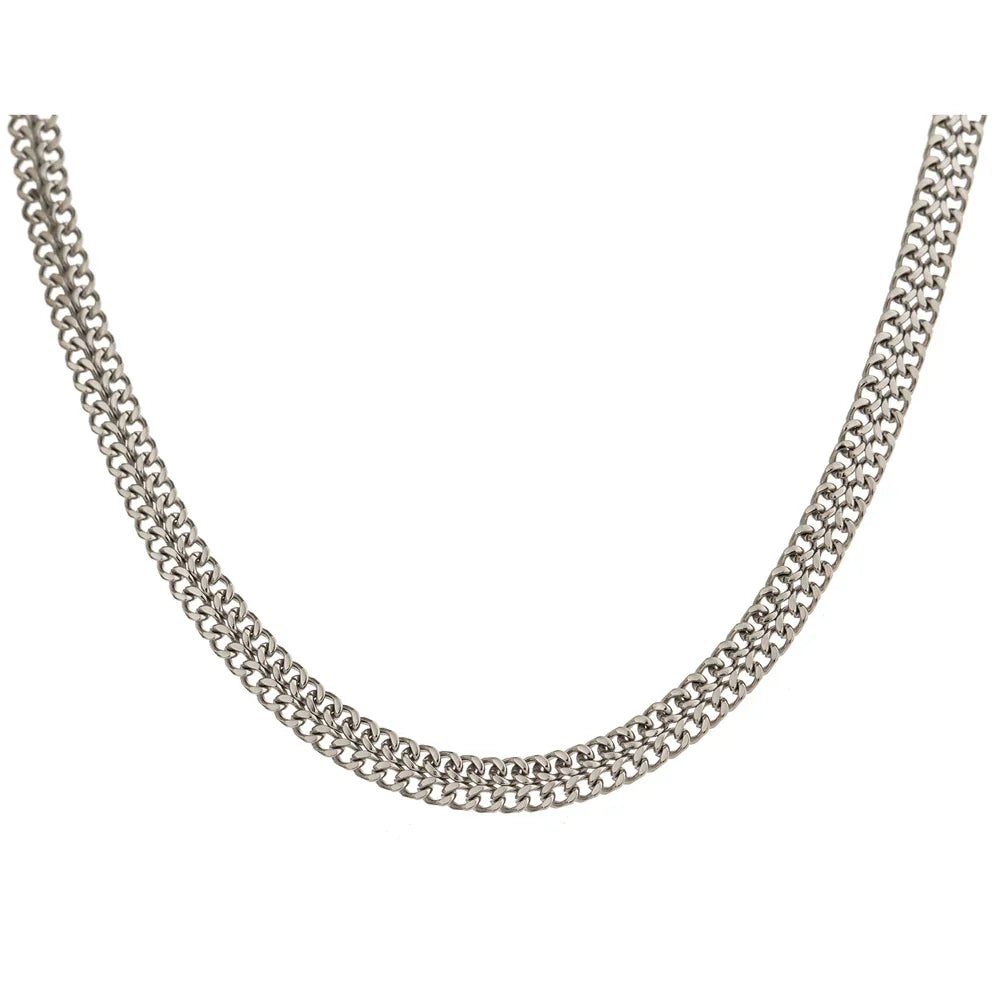 Double Curb Necklaces