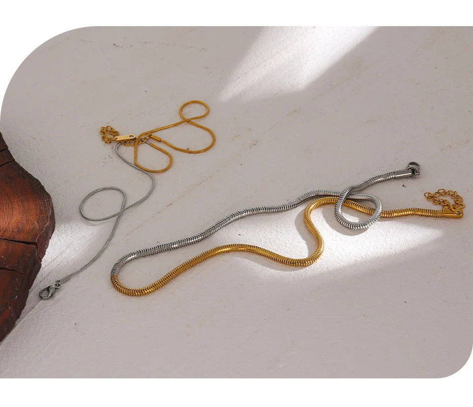 AURA Two-Tone Necklaces