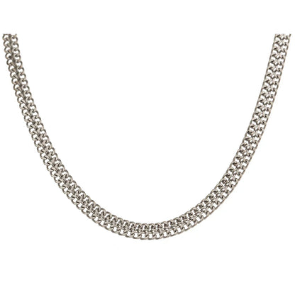 Double Curb Necklaces