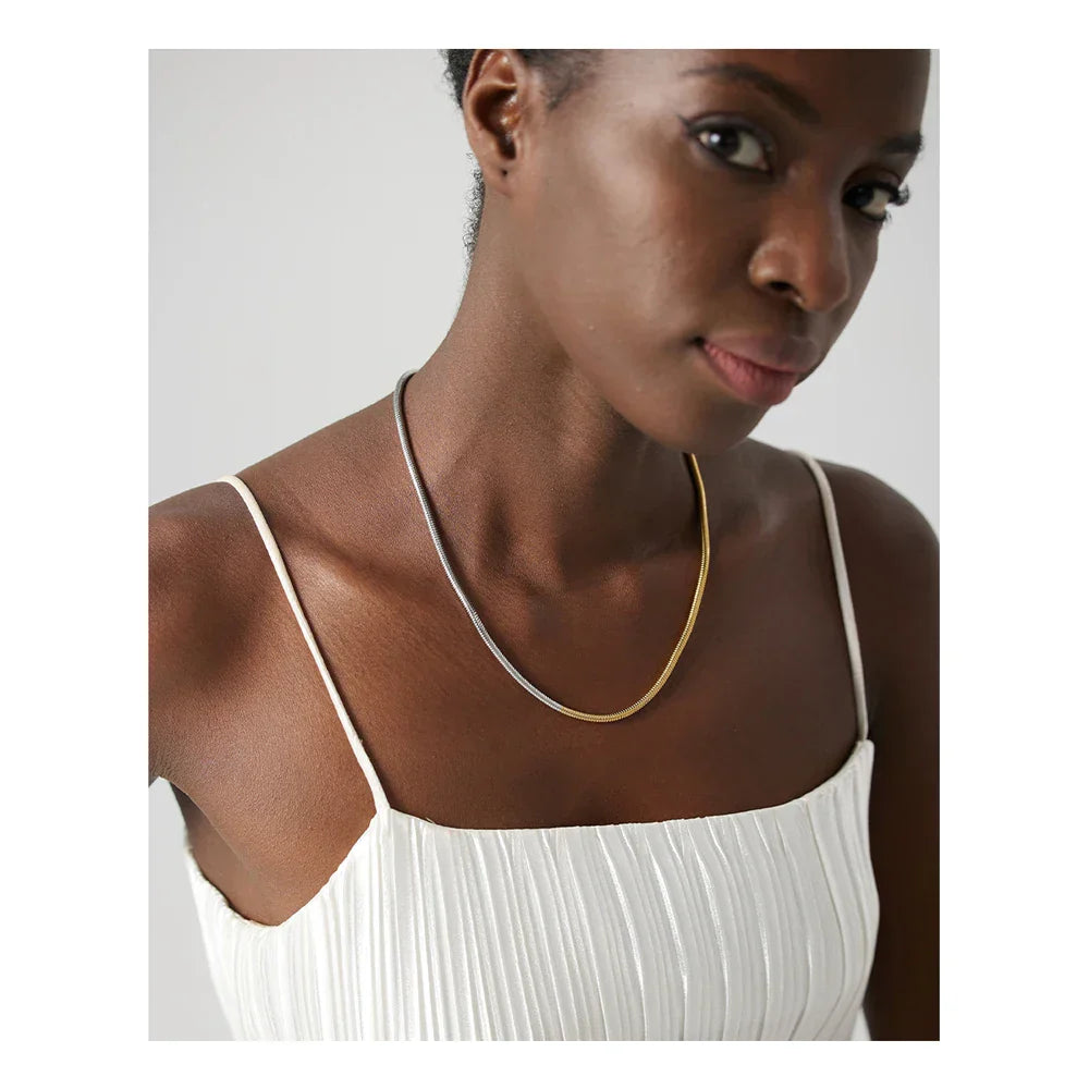 AURA Two-Tone Necklaces