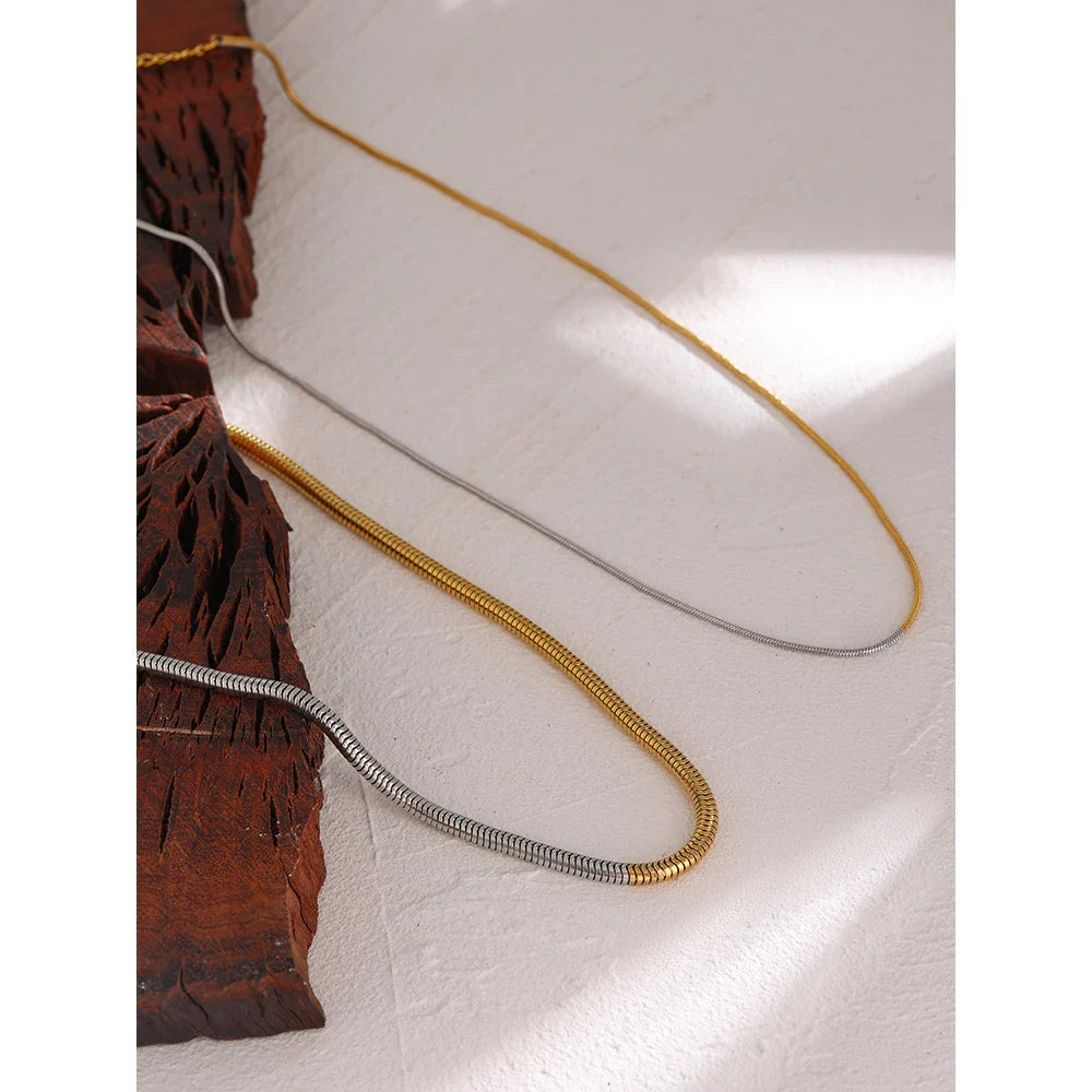 AURA Two-Tone Necklaces