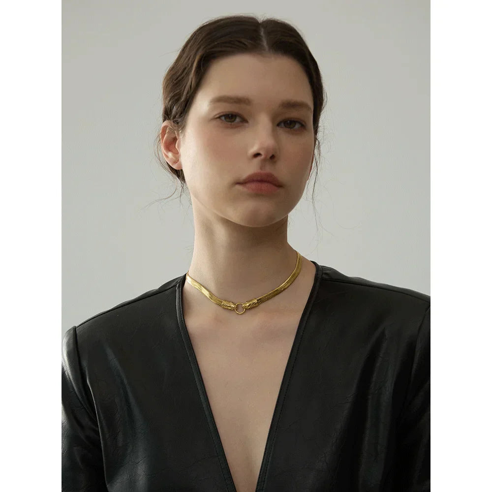 Serpent Torque Necklaces