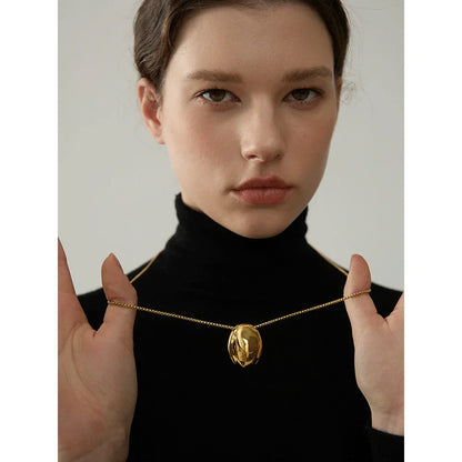 Golden Orbit Necklaces